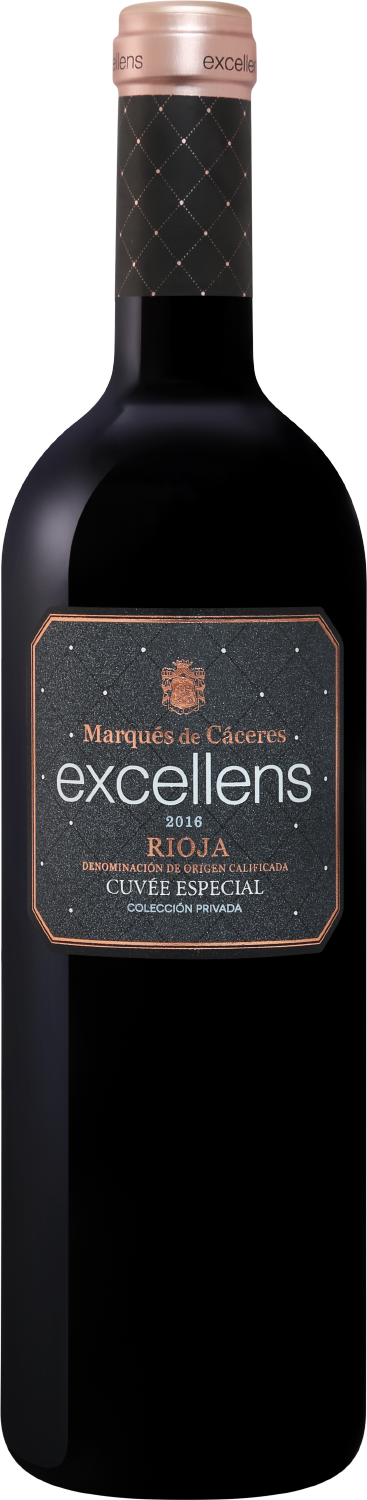 Excellens Cuvee Especial Crianza Rioja DOCa Marqués de Cáceres excellens gran reserva rioja doca marqués de cáceres