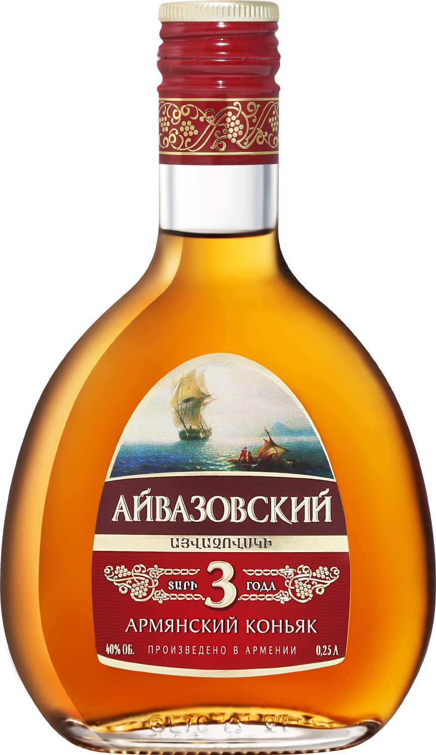 Aivazovsky Armenian Brandy 3 Y.O.