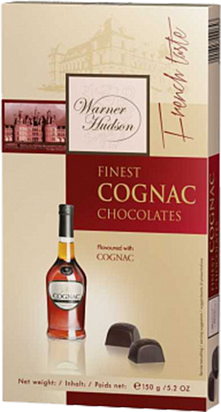 Warner Hudson Finest Cognac Chocolates, 0.15 л