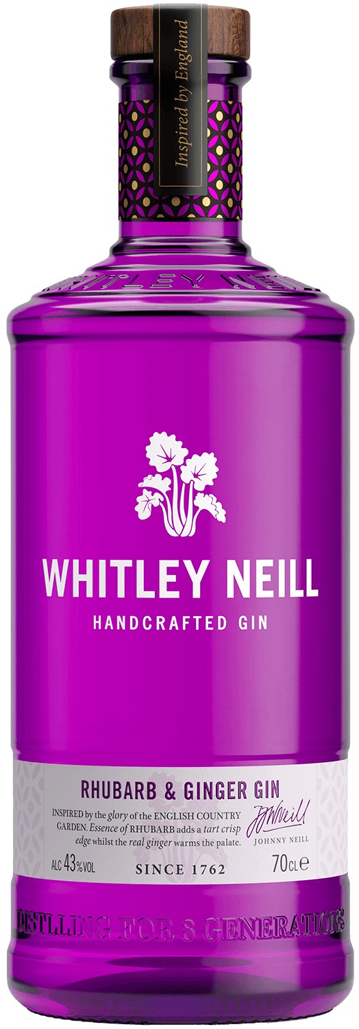 Whitley Neill Rhubarb and Ginger Handcrafted Dry Gin