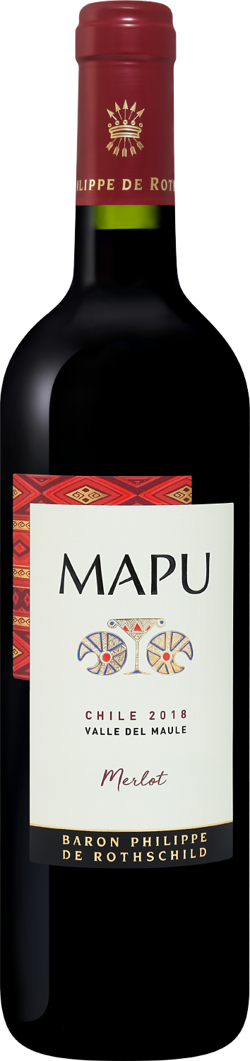 Mapu Merlot Maule Valley DO Baron Philippe de Rothschild