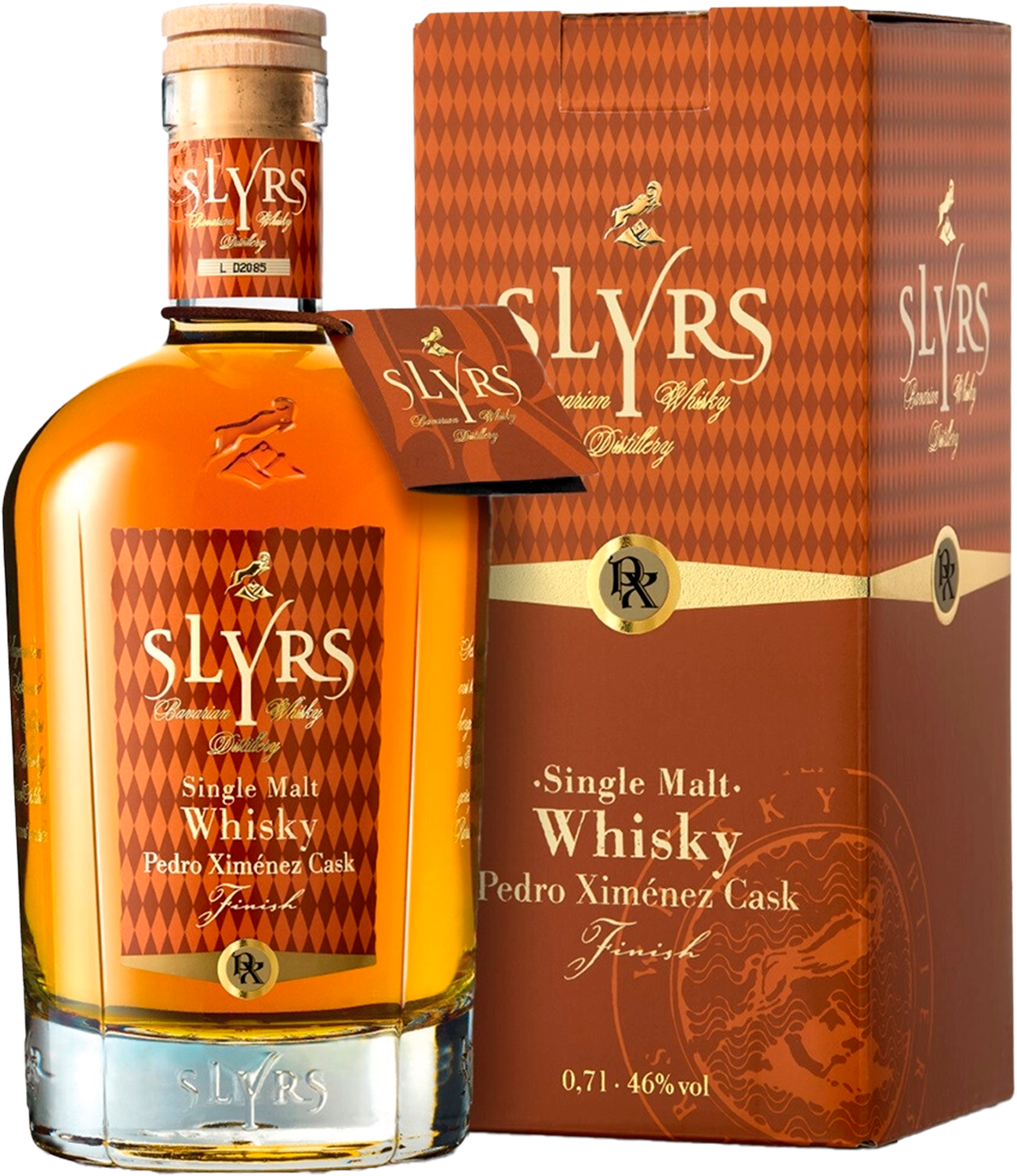Шлирс Педро Хименес Каск Финиш Сингл Молт солодовый виски в подарочной упаковке 0.7&nbsp;л