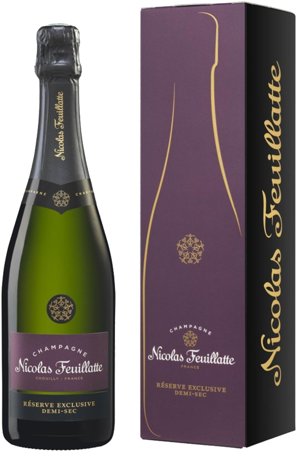 Nicolas Feuillatte Reserve Exclusive Demi-Sec Champagne AOC (gift box)
