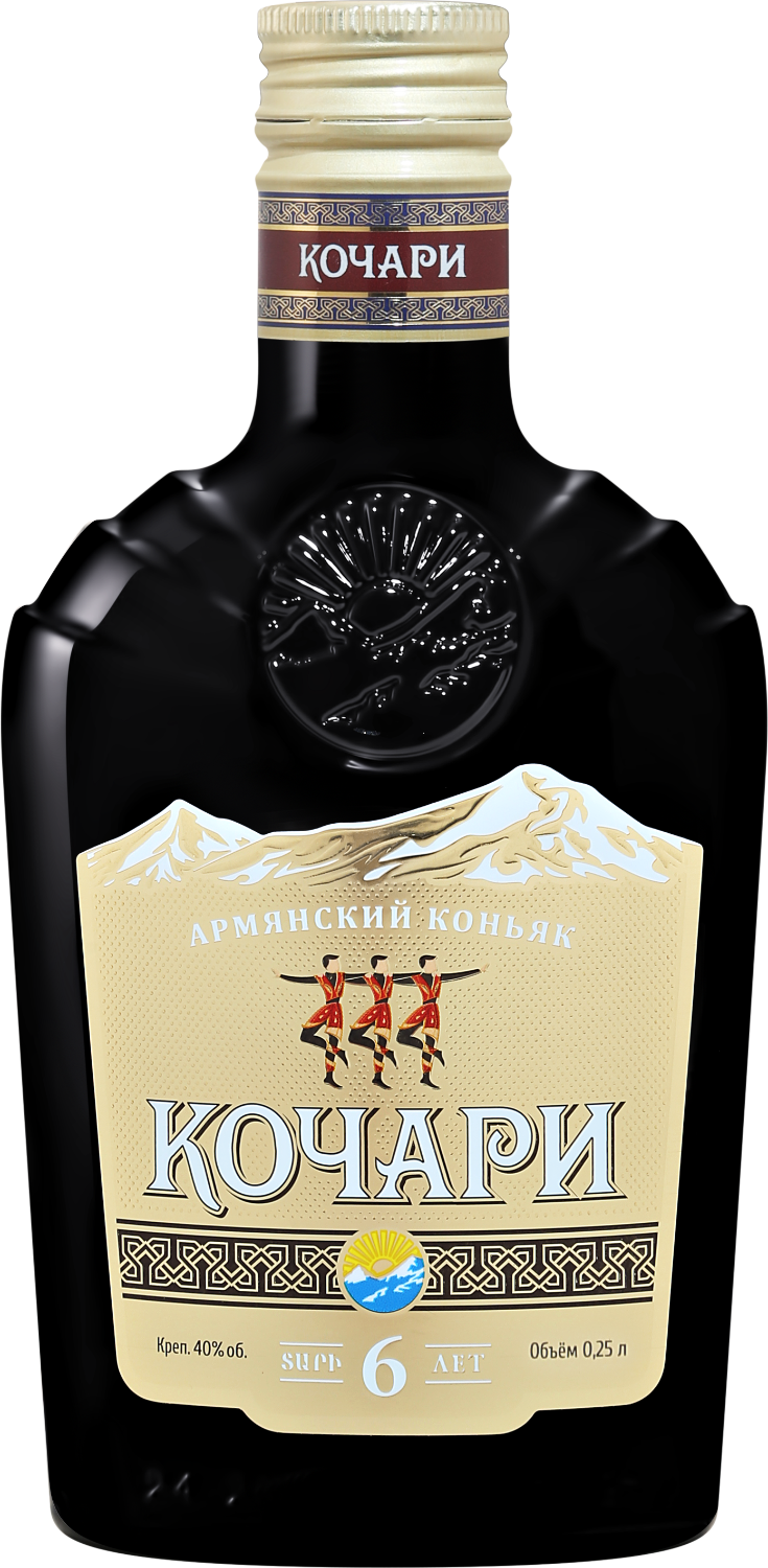 kochari armenian brandy 3 y o Kochari Armenian Brandy 6 y.o.
