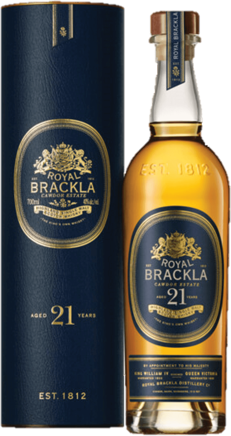 Royal Brackla 21 y.o. Highland single malt scotch whisky (gift box) royal brackla 12 y o highland single malt scotch whisky gift box