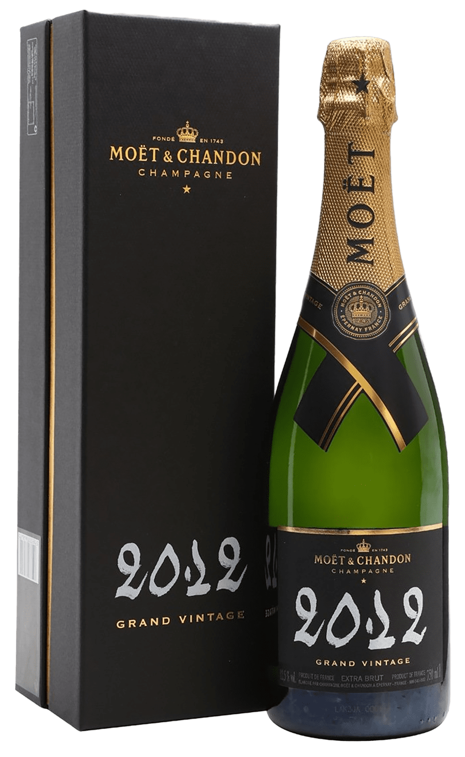 Moet and Chandon Grand Vintage Extra Brut Champagne AOC (gift box) moet and chandon imperial brut champagne aoc gift box