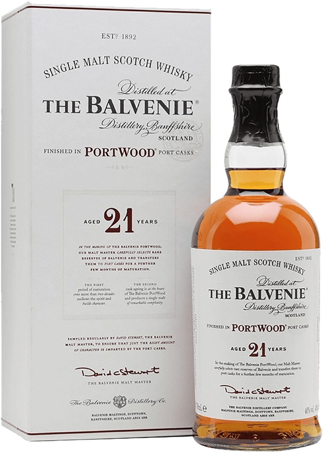 The Balvenie Portwood 21 y.o. Single Malt Scotch Whisky (gift box) the balvenie 40 y o single malt scotch whisky gift box