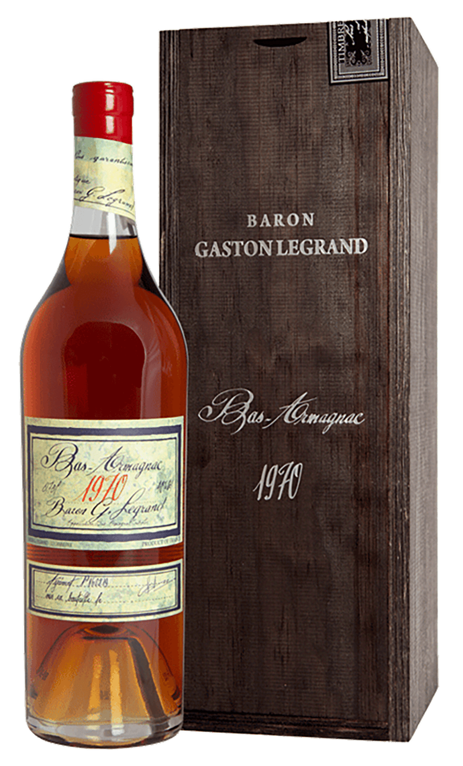 Baron Gaston Legrand 1970 Bas Armagnac (gift box)