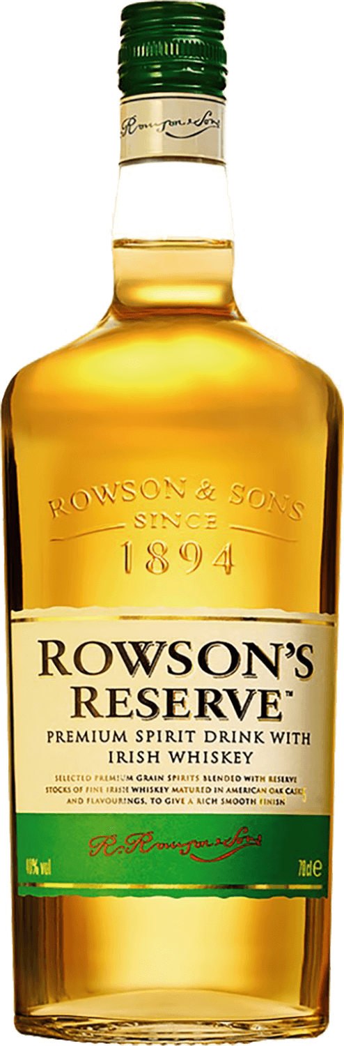 Rowson's Reserve Spirit Drink gordon s pink spirit drink