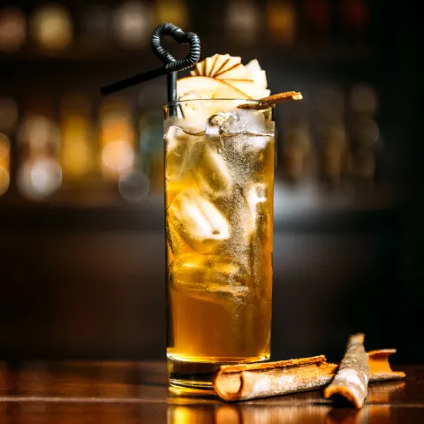 Rum & Apple Juice