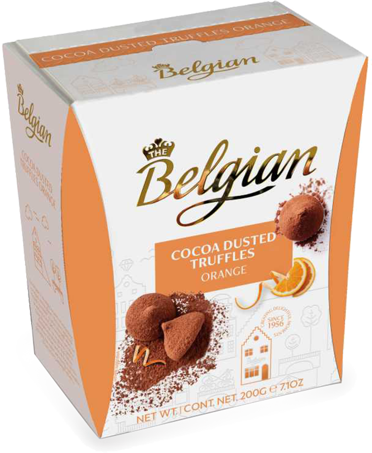 Белджин Какао Трюфели с кусочками апельсина 0.2&nbsp;л