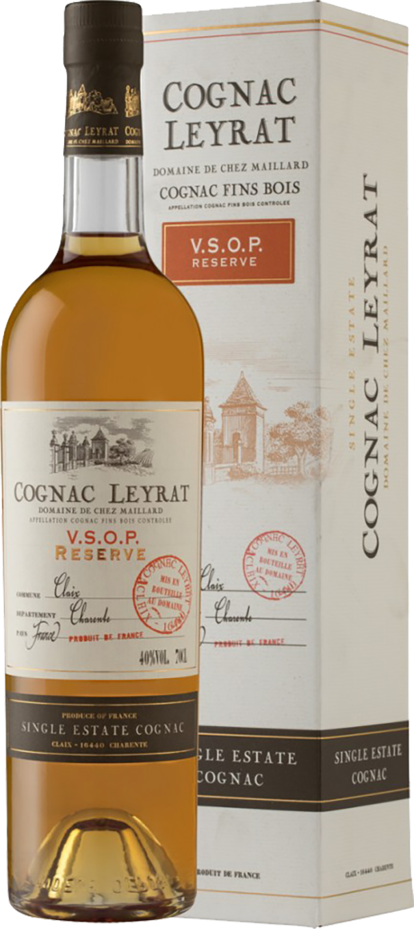 Лейра Коньяк VSOP в подарочной упаковке 0.7&nbsp;л