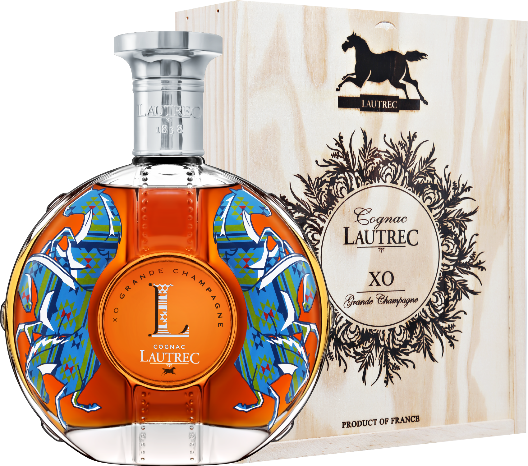 Lautrec Cognac XO Grande Champagne Premier Cru (gift box) meukow cognac xo grande champagne gift box