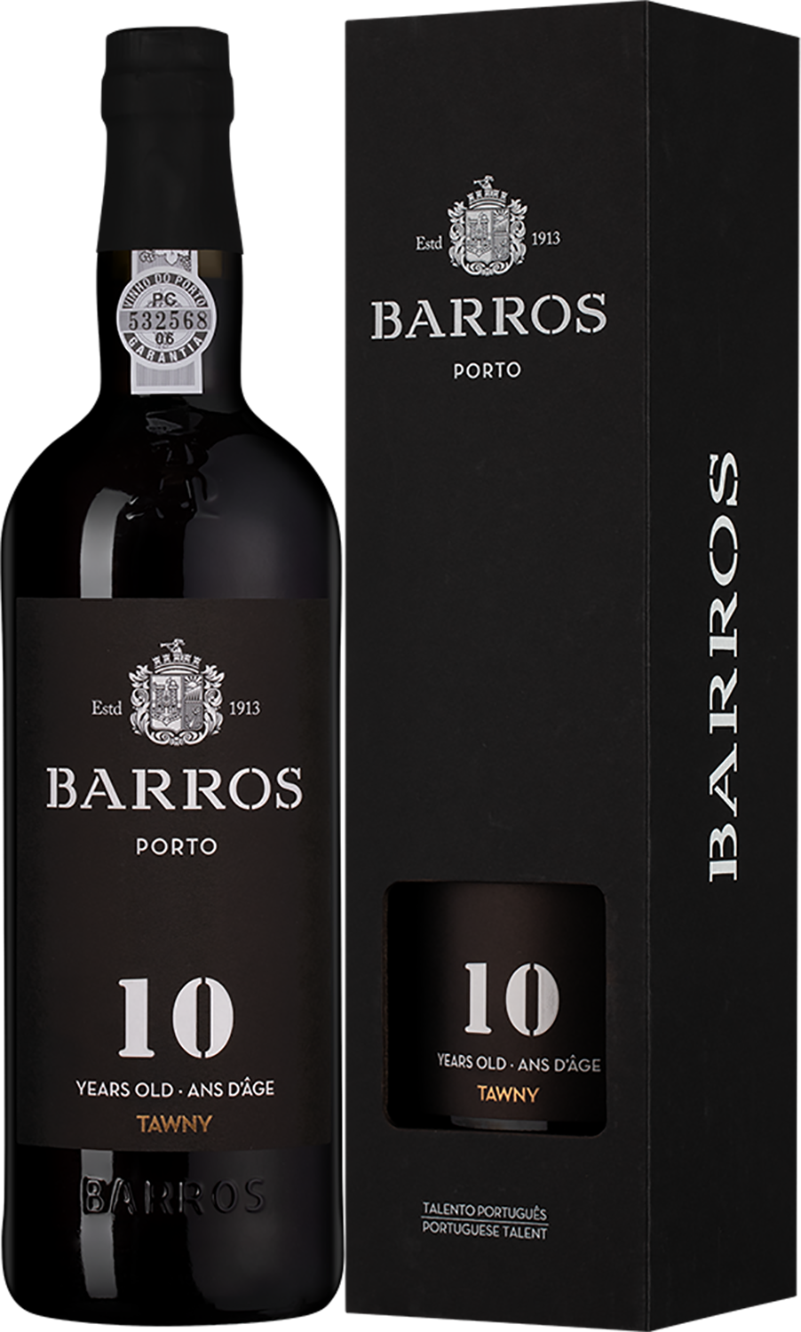 Барруш 10 лет Тони Порто в подарочной упаковке 0.75&nbsp;л