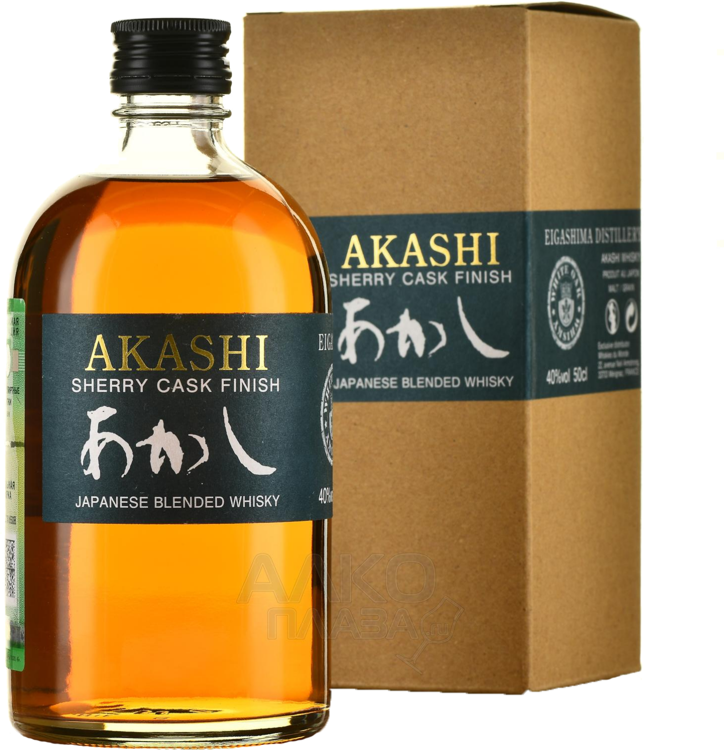 Akashi Sherry Cask Finish Blended Whiskey (gift box)
