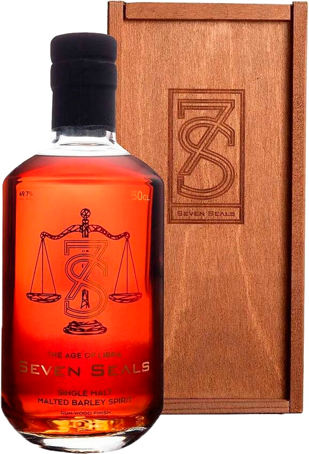 Seven Seals Zodiac The Age of Libra Single Malt Whisky (gift box)