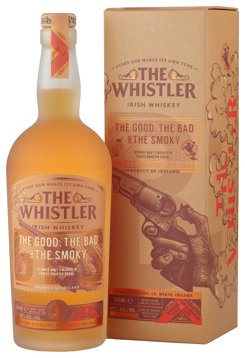 The Whistler the Good the Bad the Smoky Irish Whiskey (gift box)