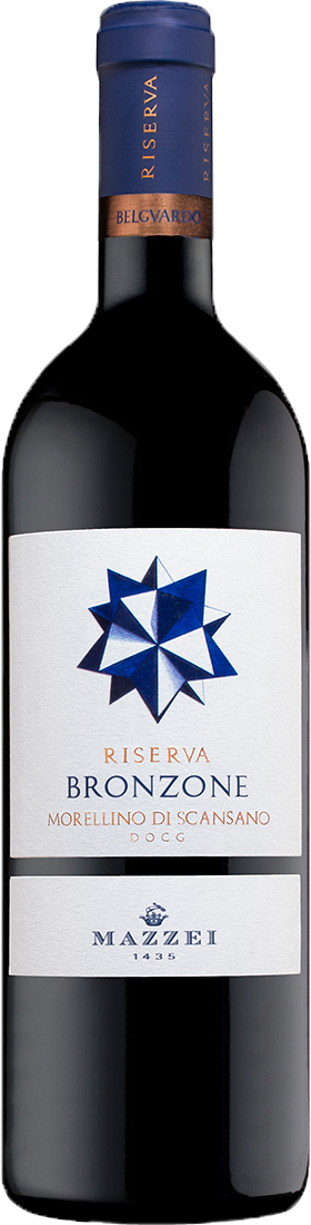 Бронцоне Мореллино ди Сканзано DOCG Ризерва Маццеи 0.75&nbsp;л