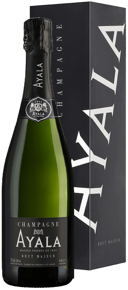 Ayala Majeur Brut Champagne AOC (gift box) r de ruinart brut champagne aoc gift box