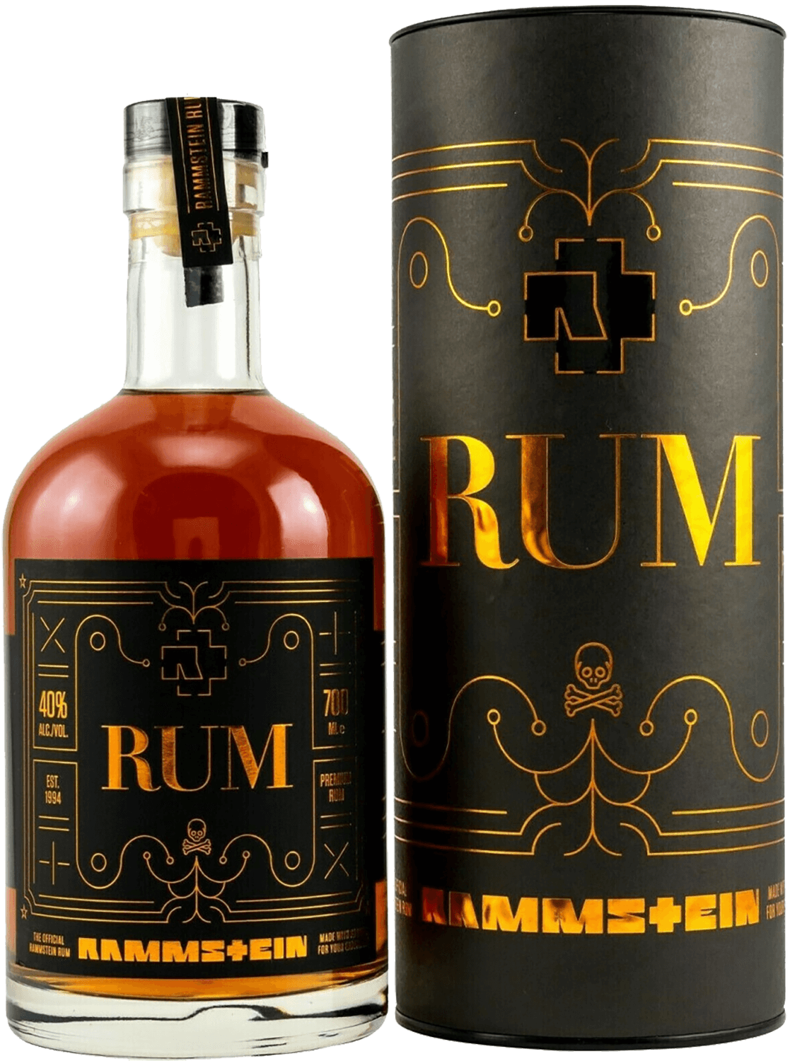 Ром Rammstein (gift box) 0.7 л (Рамштайн в подарочной упаковке), купить в  магазине в Москве - цена, отзывы