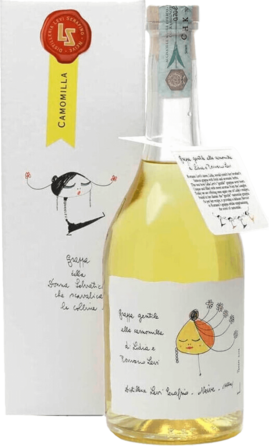 Леви Серафино Камомилла в подарочной упаковке 0.7&nbsp;л