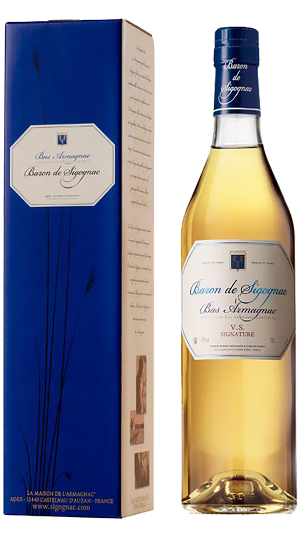 Baron de Sigognac Signature Armagnac AOC VS (gift box) baron gaston legrand bas armagnac vs gift box