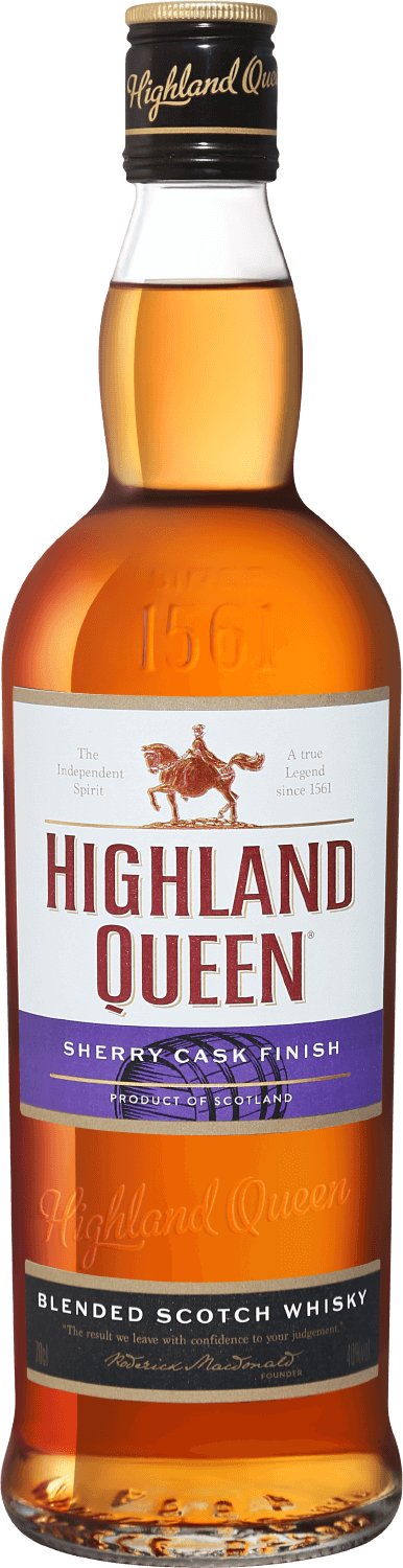 Highland Queen Sherry Cask Finish Blended Scotch Whisky grant s sherry cask finish blended scotch whisky