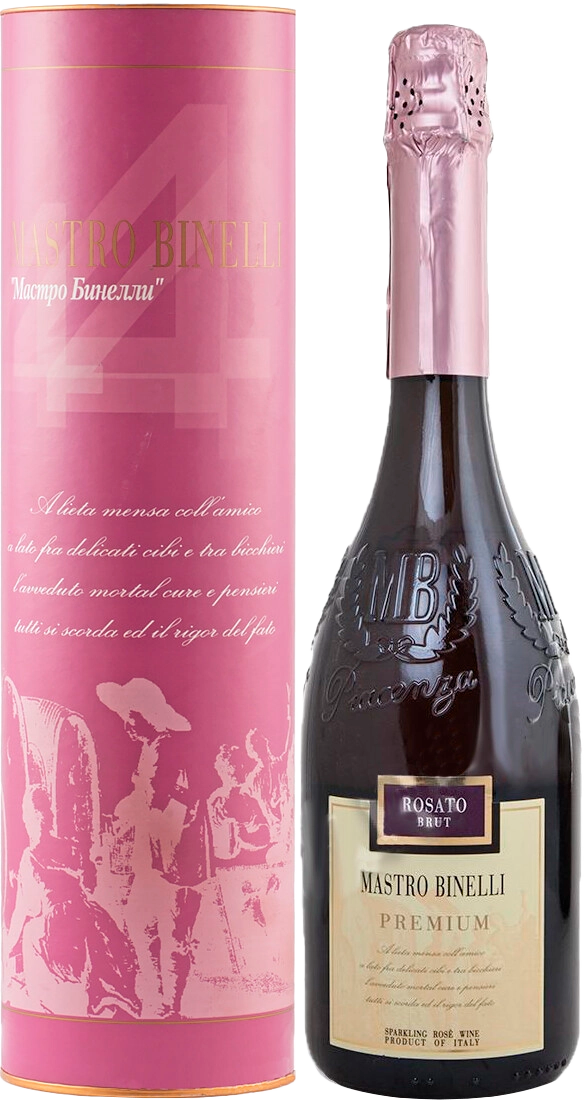 Mastro Binelli Premium Rosato Brut (gift box)