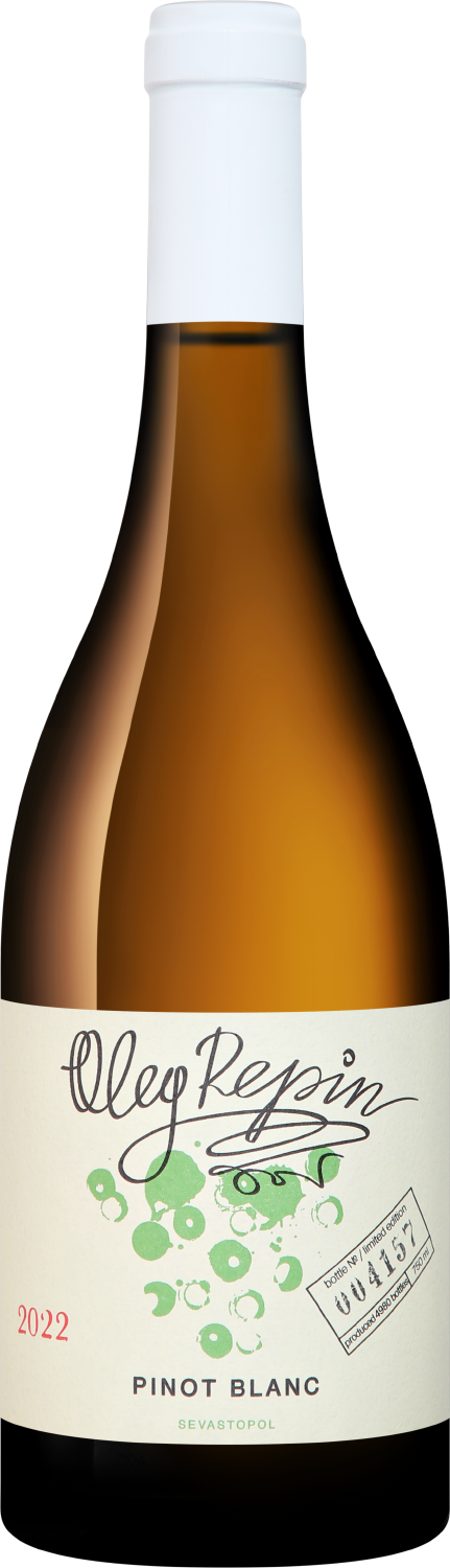 Пино Блан Севастополь Олег Репин 2022 0.75&nbsp;л