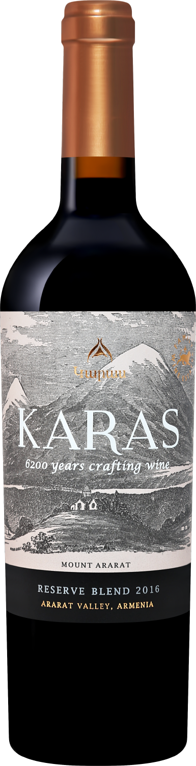 karas single vineyard chardonnay ararat valley tierras de armenia Karas Reserve Blend Ararat Valley Tierras de Armenia