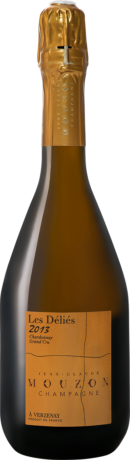Jean-Claude Mouzon Les Delies Chardonnay Verzenay Grand Cru Champagne AOC Zero Dosage