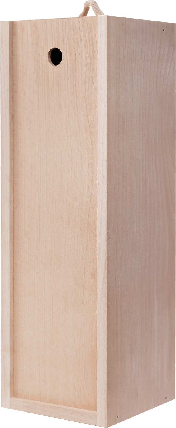 Подарочная упаковка из бука под 1 бутылку