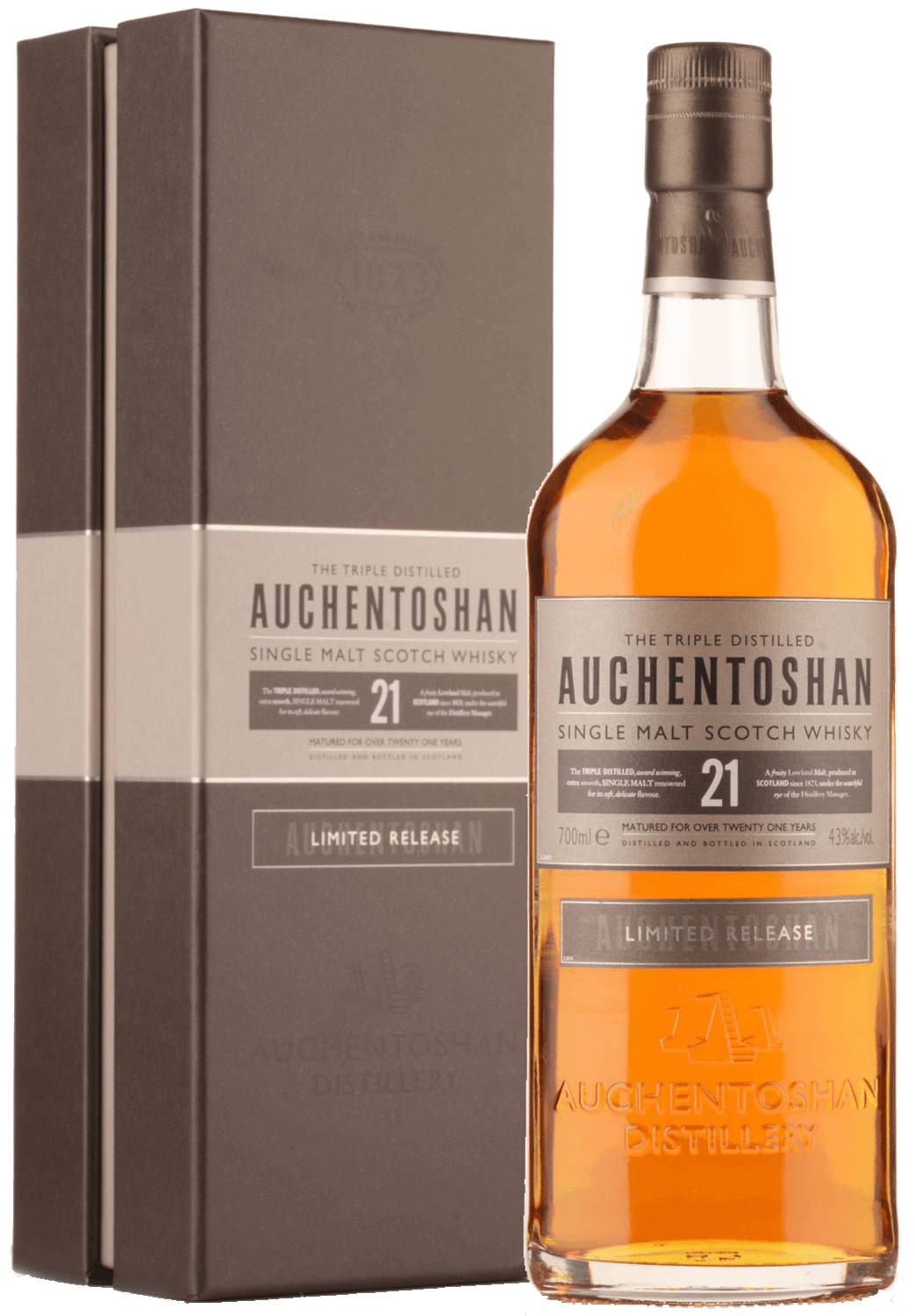 Auchentoshan Single Malt Scotch Whisky 21 y.o. (gift box) auchentoshan american oak single malt scotch whisky gift box