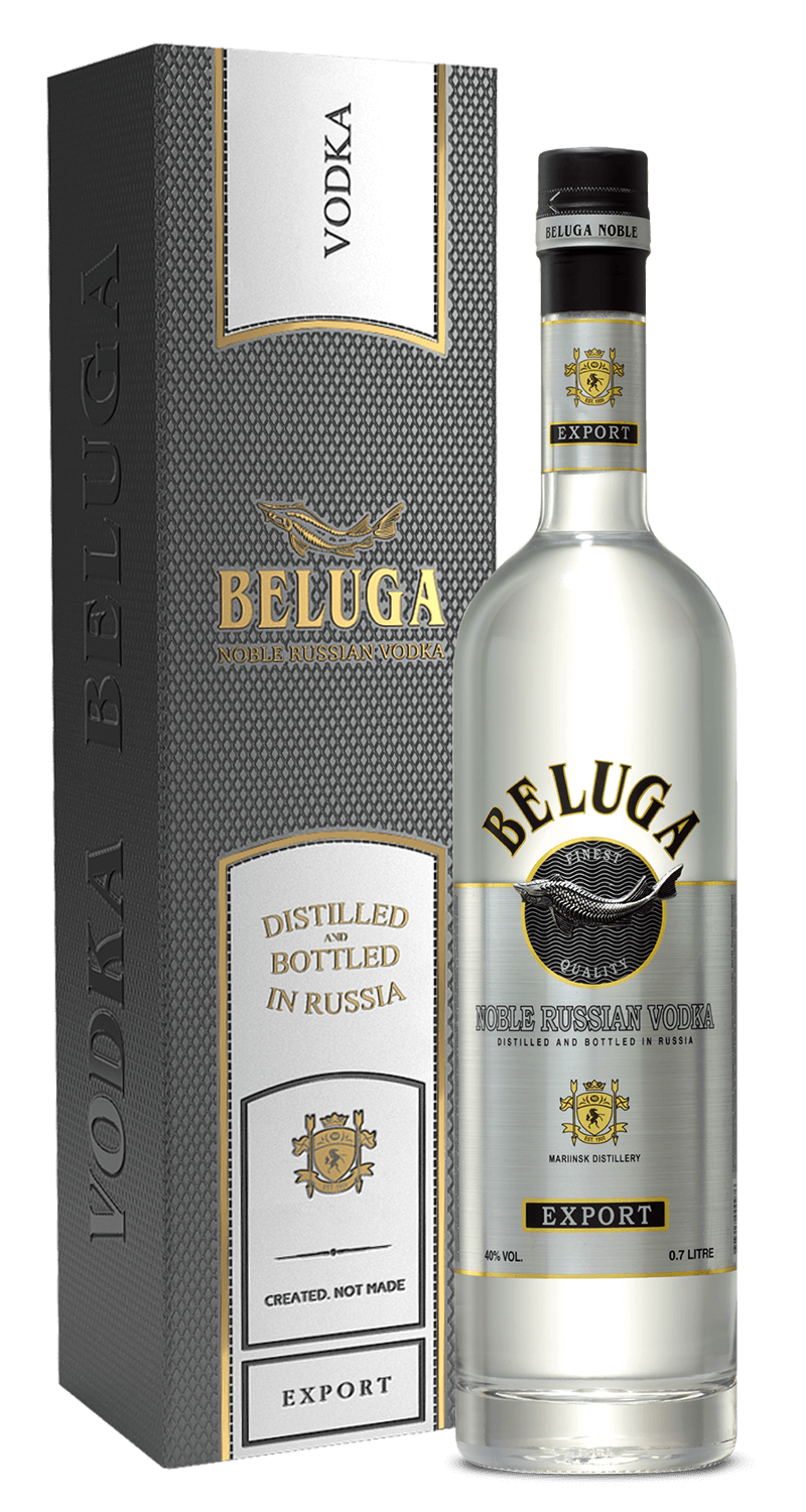 Vodka Beluga Noble Export Mariinsk Distillery (gift box)