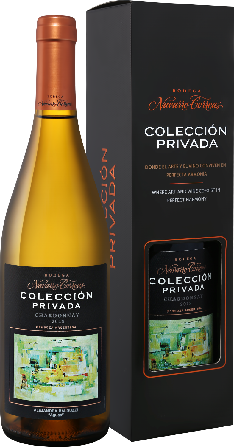 Coleccion Privada Chardonnay Mendoza Bodega Navarrо Correas (gift box)