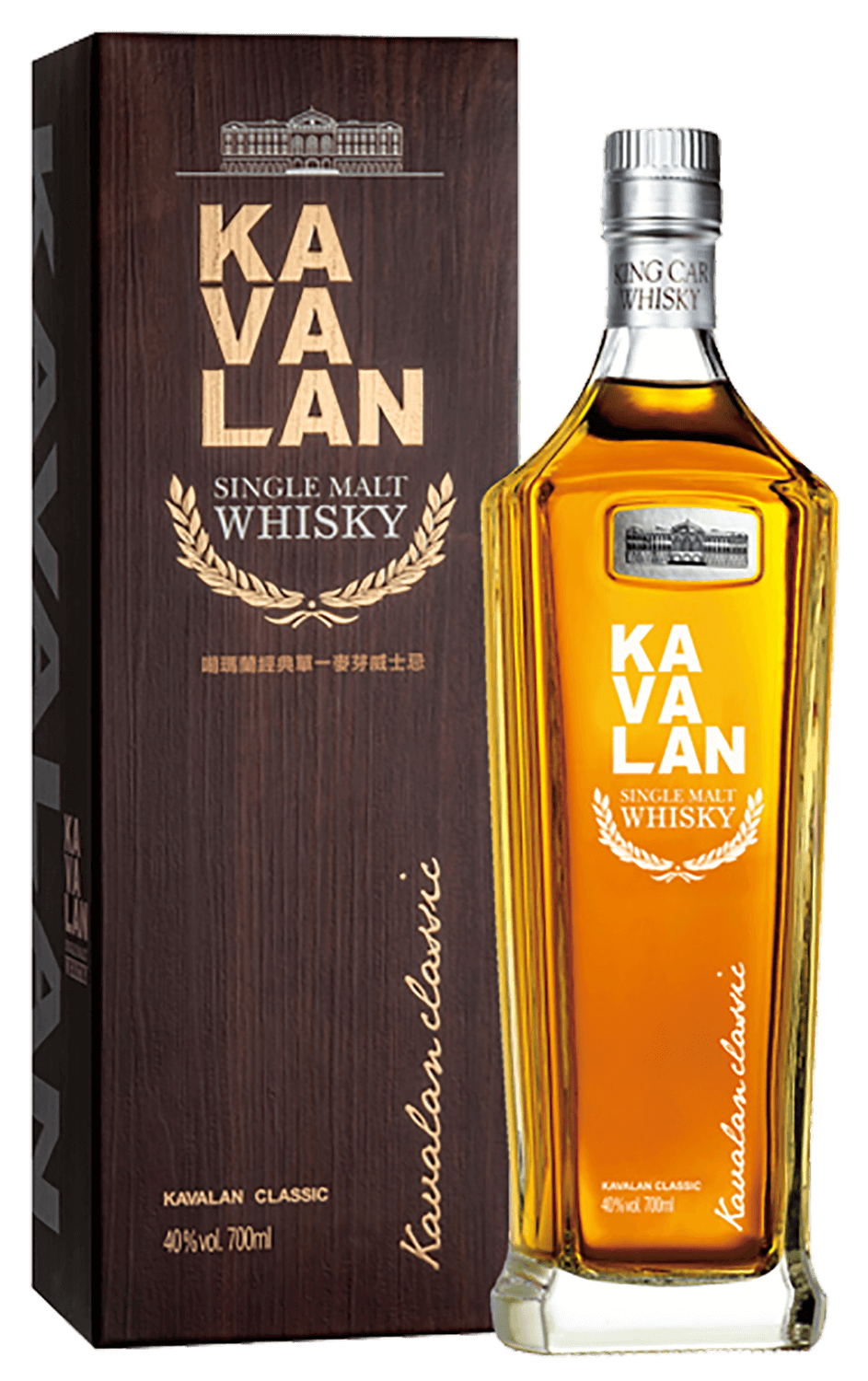 Кавалан Сингл Молт солодовый виски в подарочной упаковке 0.7&nbsp;л
