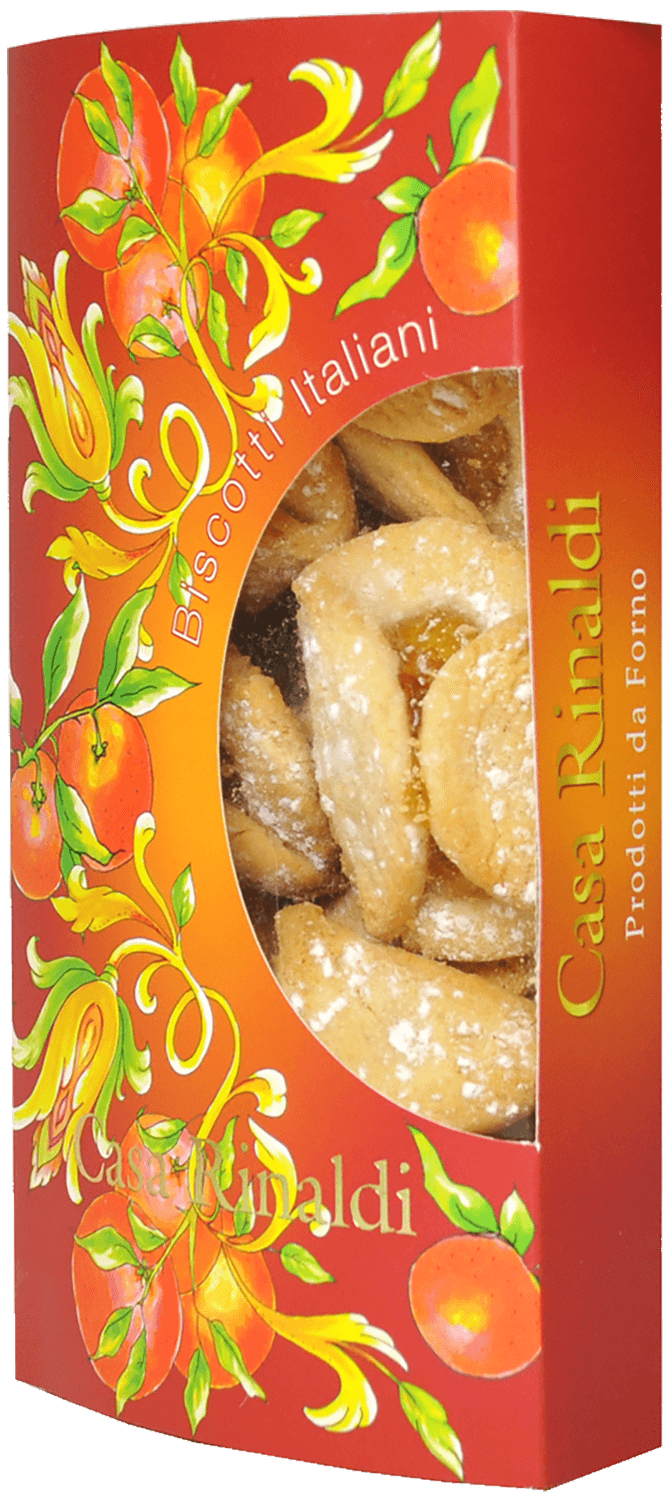 Баулетти печенье с апельсиновым джемом Каза Ринальди 200г