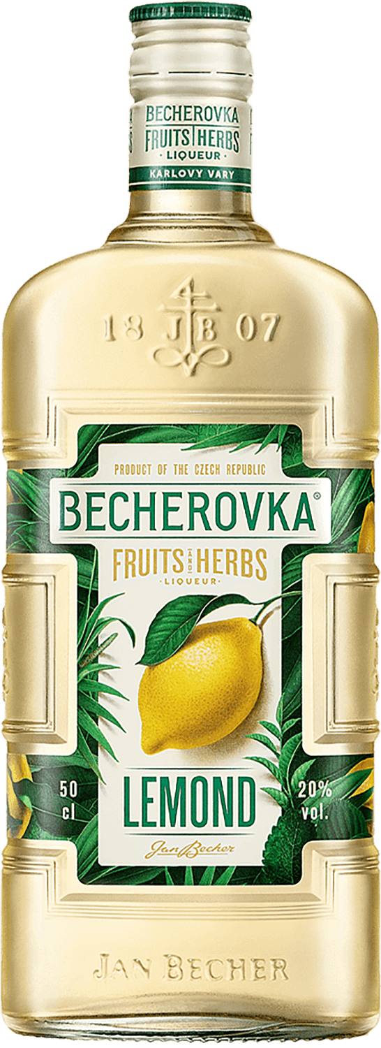 Liquor Becherovka Lemond