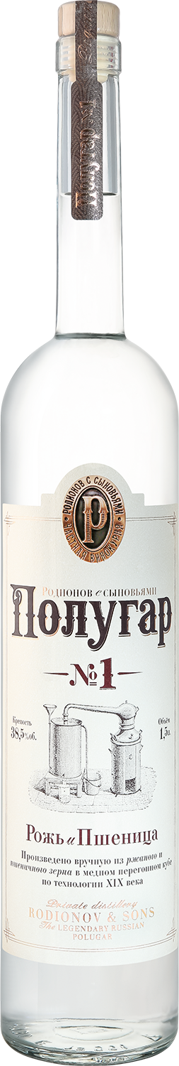 Полугар №1 Рожь и Пшеница 1.5&nbsp;л