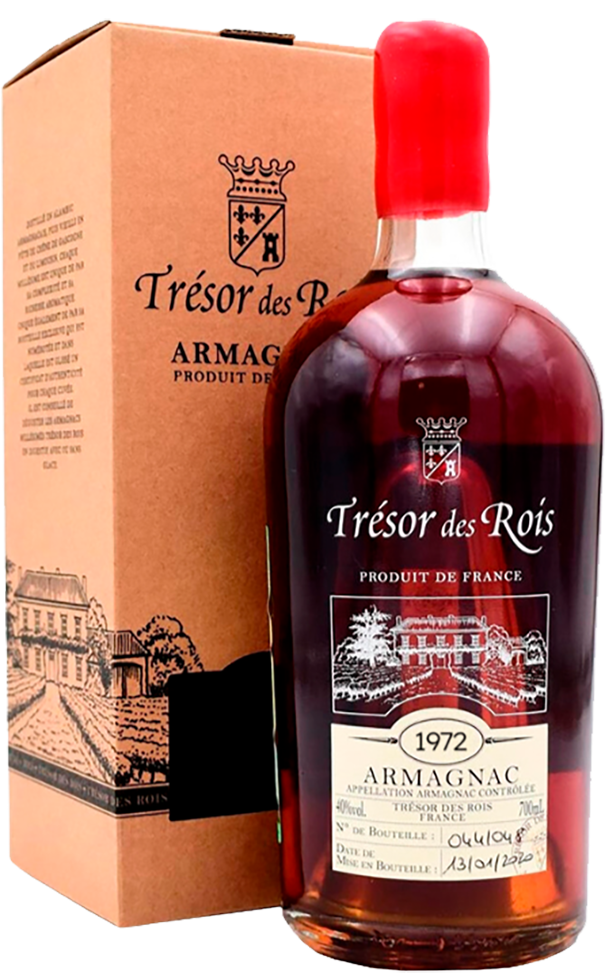 Трезор де Руа 1972 Арманьяк AOC 1972 0.7&nbsp;л