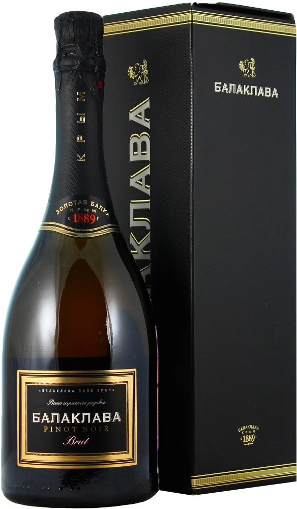 Balaklava Pinot Noir Brut Rose Crimea Zolotaya Balka (gift box)