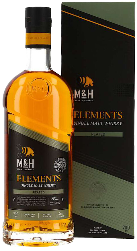 Эм энд Эйч Элементс Питэд Солодовый Виски в подарочной упаковке 0.7&nbsp;л