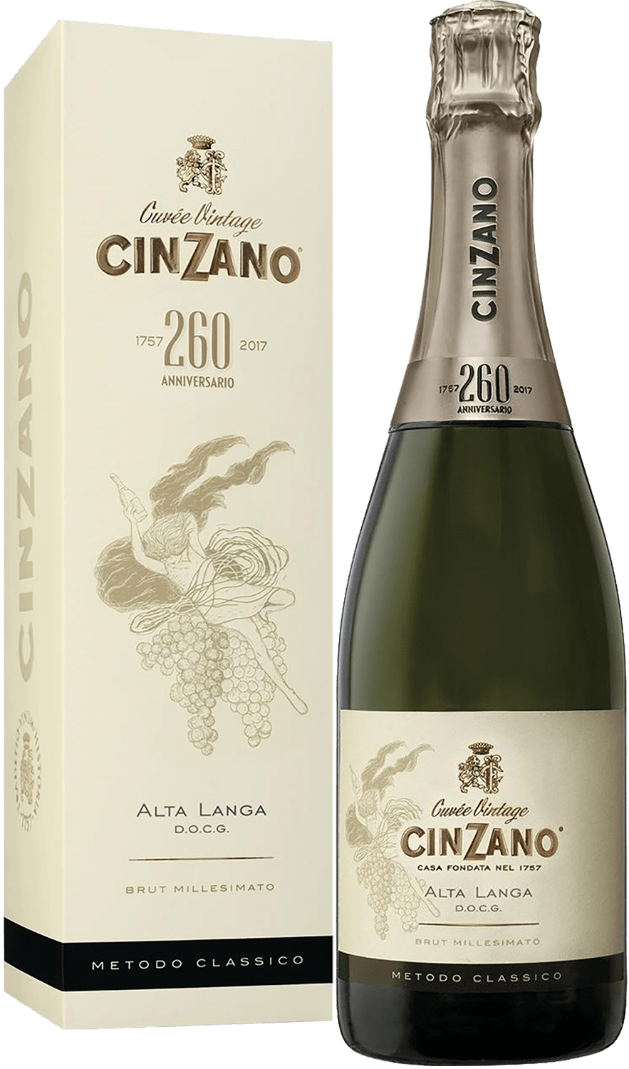 Cinzano 260 Brut Millesimato Alta Langa DOCG (gift box)