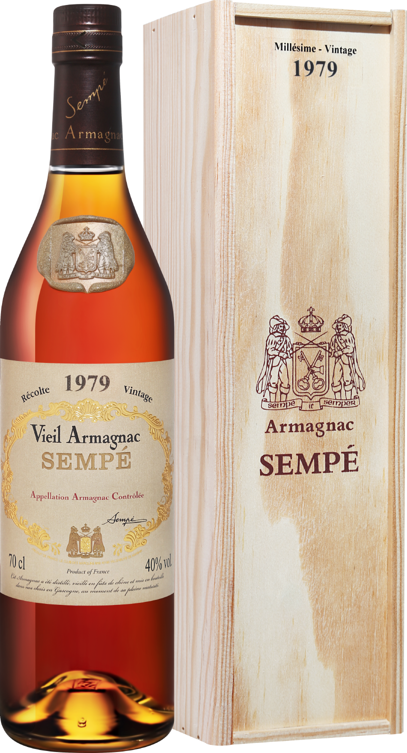 Sempe Vieil Vintage 1979 Armagnac AOC (gift box) 24731