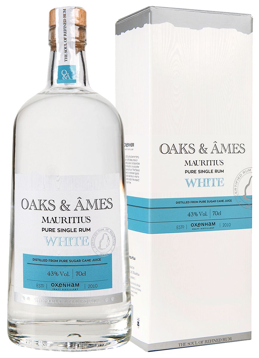 Oaks and Ames Pure Single Rum White