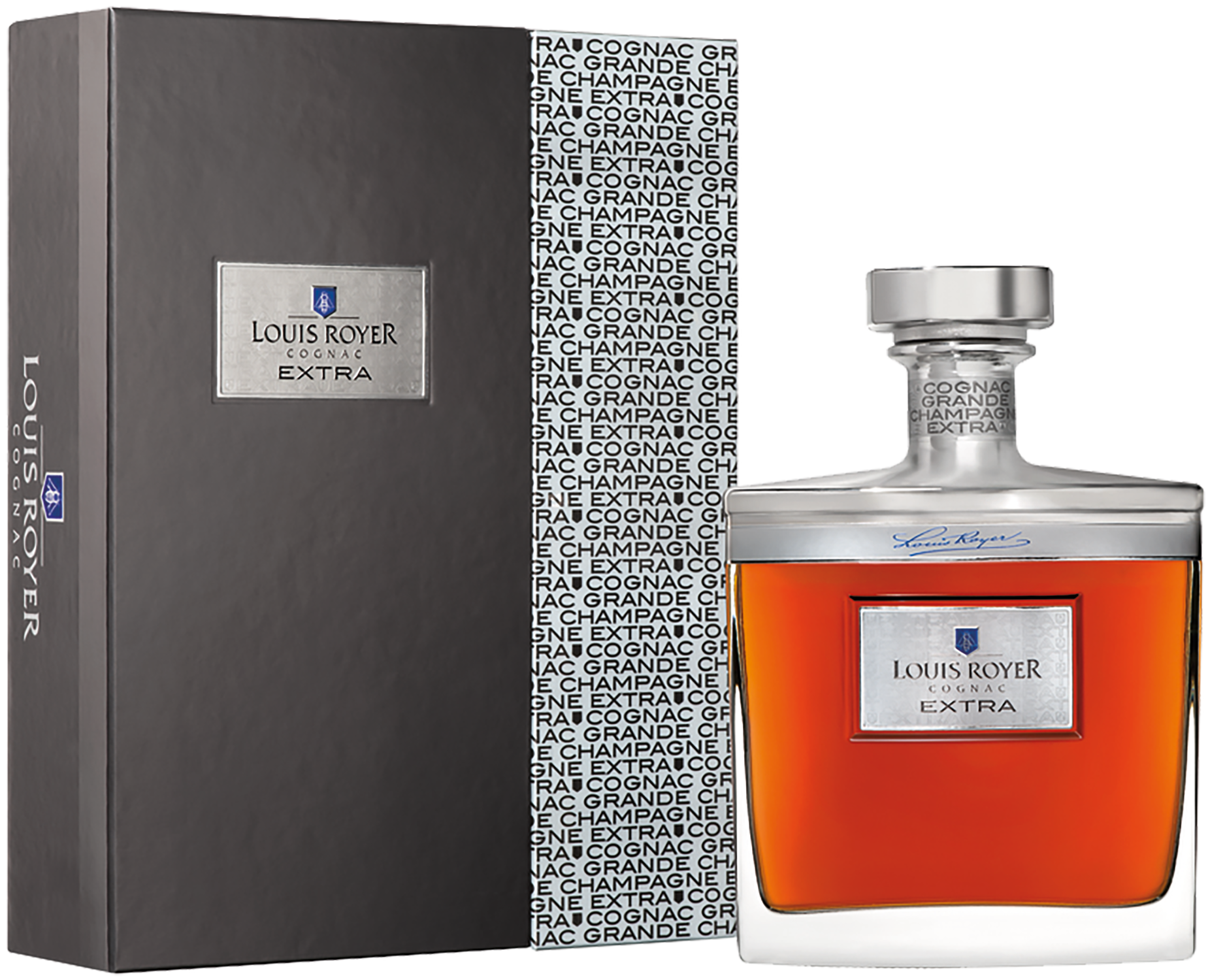 Louis Royer Cognac Grande Champagne Extra (gift box) roullet cognac vs grande champagne gift box