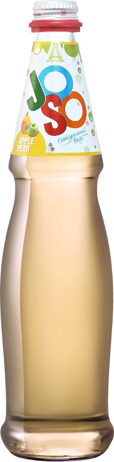 Напиток безалкогольный газированный Джосо Яблоко Груша 0.5&nbsp;л