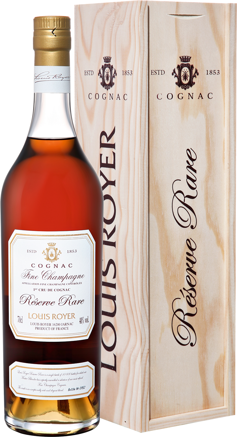 Cognac Louis Royer Fine Champagne Reserve Rare (gift box) louis royer cognac vs gift box