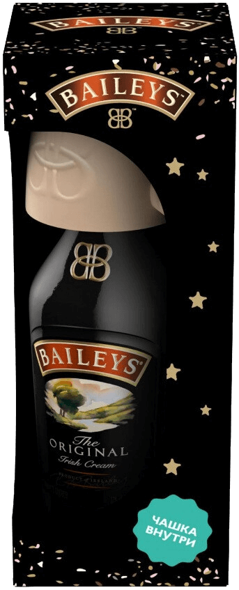 цена Baileys Original Irish Cream (gift box with a cup)