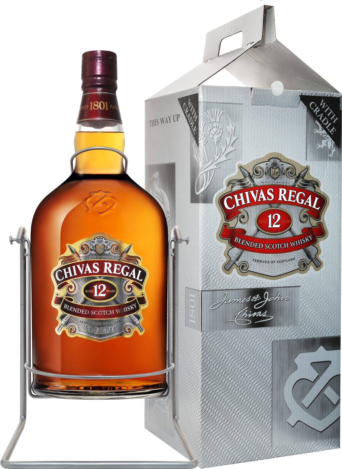 Chivas Regal Blended Scotch Whisky 12 y.o. (gift box)